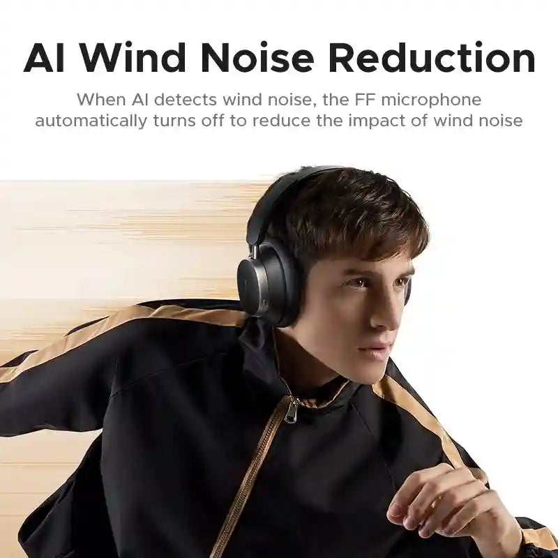 Wireless Headphones Noise Cancelling Over-Ear Studio Pro High-Res Audio Tidesmit