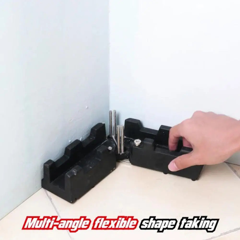 2 In 1 Miter Measuring Cutting Tool Bevel Gauge and Mitre Box Measuring Cutting Tool Measure Bevels and Miter Sawing Angle Cutti