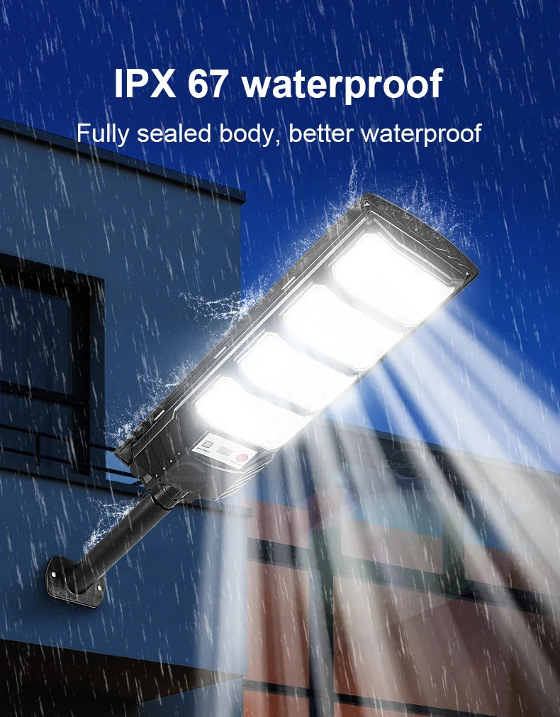 20000000LM Outdoor Solar LED Lights Ultra Bright Solar Induction Wall Lamp IP67 Waterproof Solar Garden Lamp Spotlights