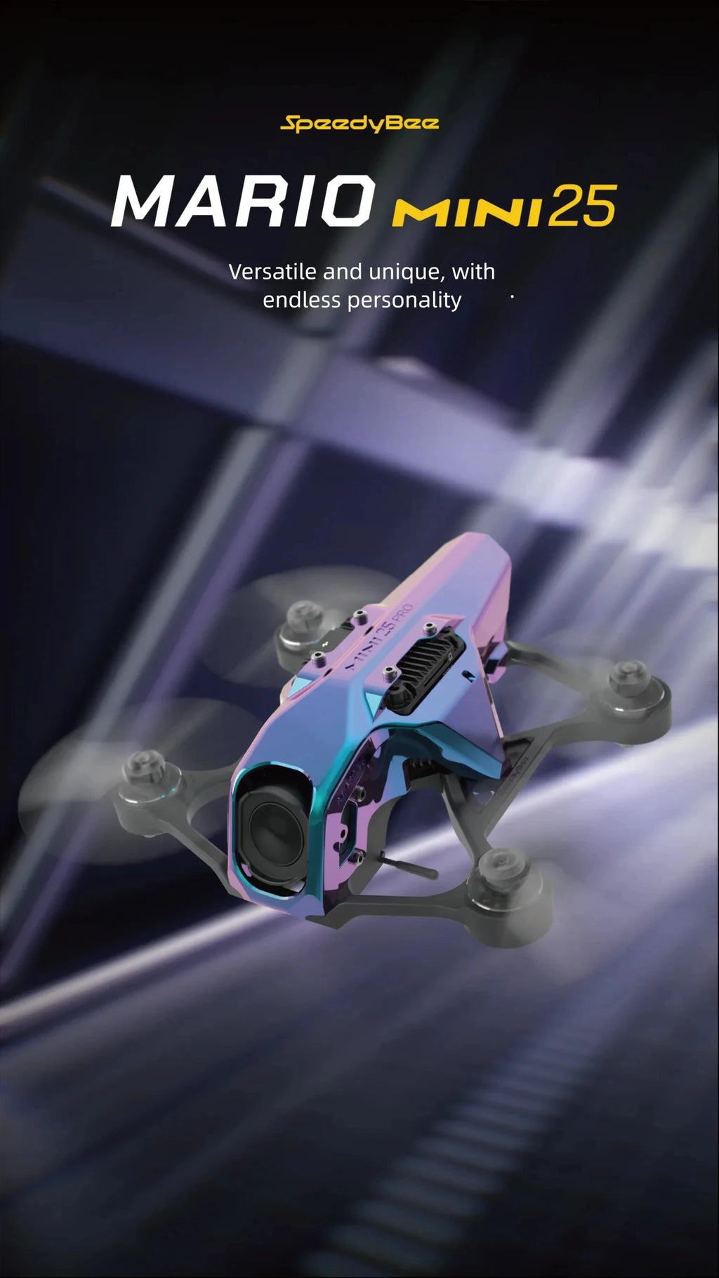 SpeedyBee Mario 25 FPV Drone Kit | O4 Air Unit High-Performance Racing Tidesmit