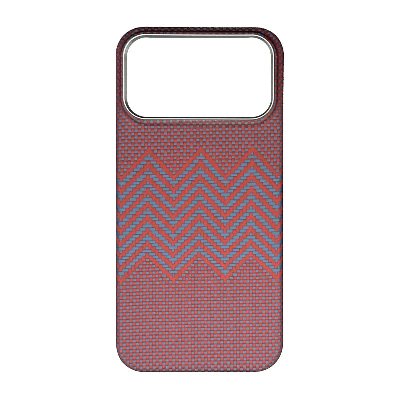 iPhone 17 Pro Max Aramid Fiber Case – Slim Magnetic Shock-Absorbing Cover Red China Mainland Tidesmit