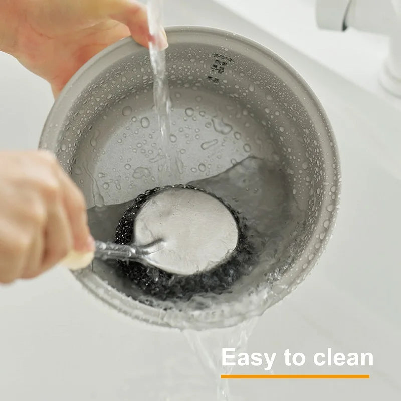 1.5L electric rice cooker inner tank with water draining for easy cleaning