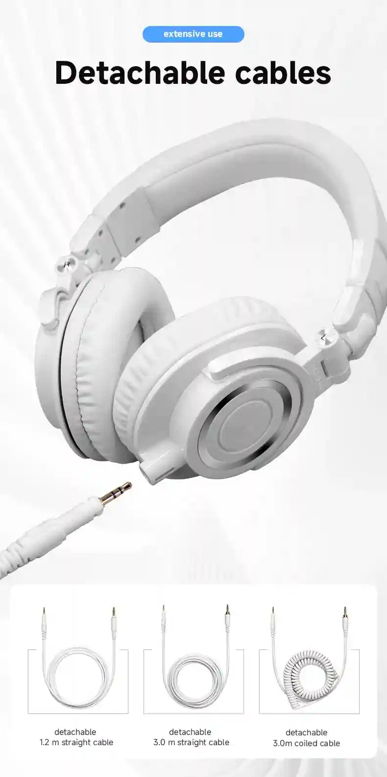 Tidesmit Studio Monitor Over-Ear Headphones with Active Noise Cancellation Tidesmit
