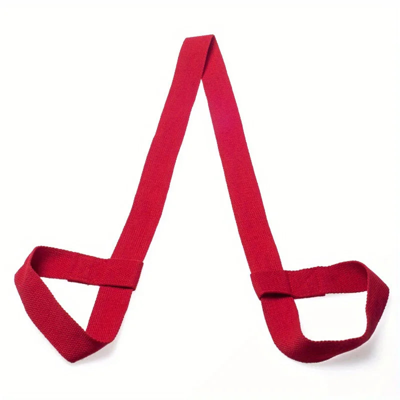 Cotton Yoga Mat Back Strap Sports and Fitness Yoga Mat Binding Multi-functional Binding Strap Available in Multiple Colors