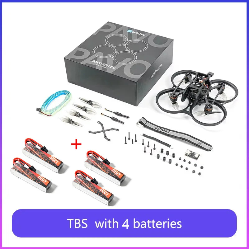 BETAFPV Pavo20 Brushless Whoop Drone | ELRS 2.4G FPV Quadcopter TBS 4B China Mainland Tidesmit
