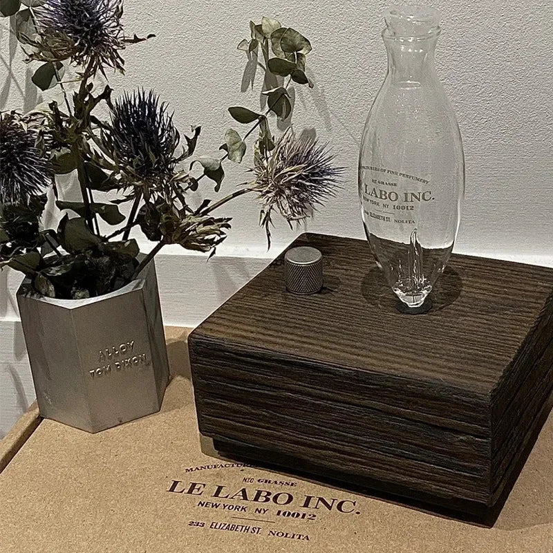 20ml Waterless Pure Essential Oil Diffuser Nebulizer Aromatherapy Diffuser Electric Wooden Glass Home Aroma Essential Diffusers