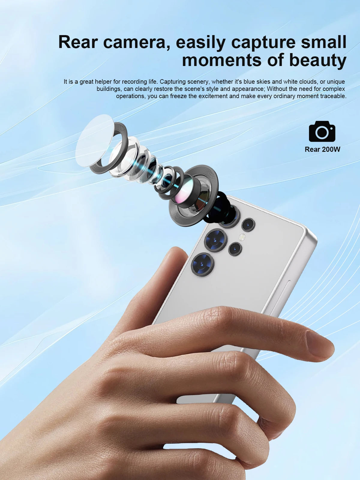 SERVO Built-in Stylus Mini Smartphone Android 3G Cellular 4" Display 16GB ROM GPS Face Unlock Tiny Mobile Phones WIFI Play Store