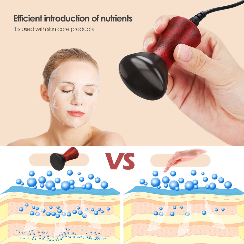 Electric Gua Sha Massager: Heated Jade Tool for Deep Tissue Relief Back Massage Instrument Tidesmit