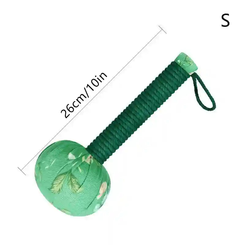 Wormwood Massage Hammer for Lymphatic Drainage and Back Muscle Relief Massage Roller S Dark green Tidesmit