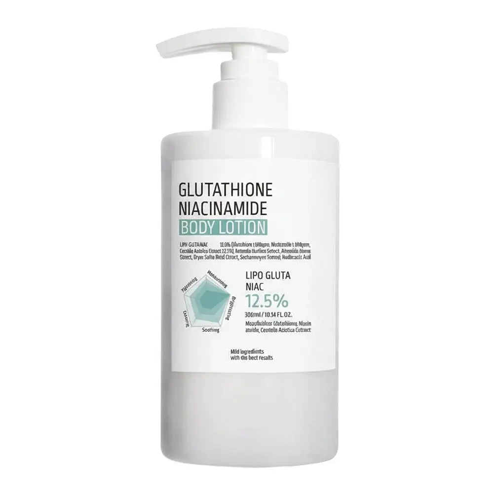 300ml Soothing Repair Centella Asiatica Body Care Cream Brighten Skin Tone Deep Moisturizing Glutathione Niacinamide Body Lotion