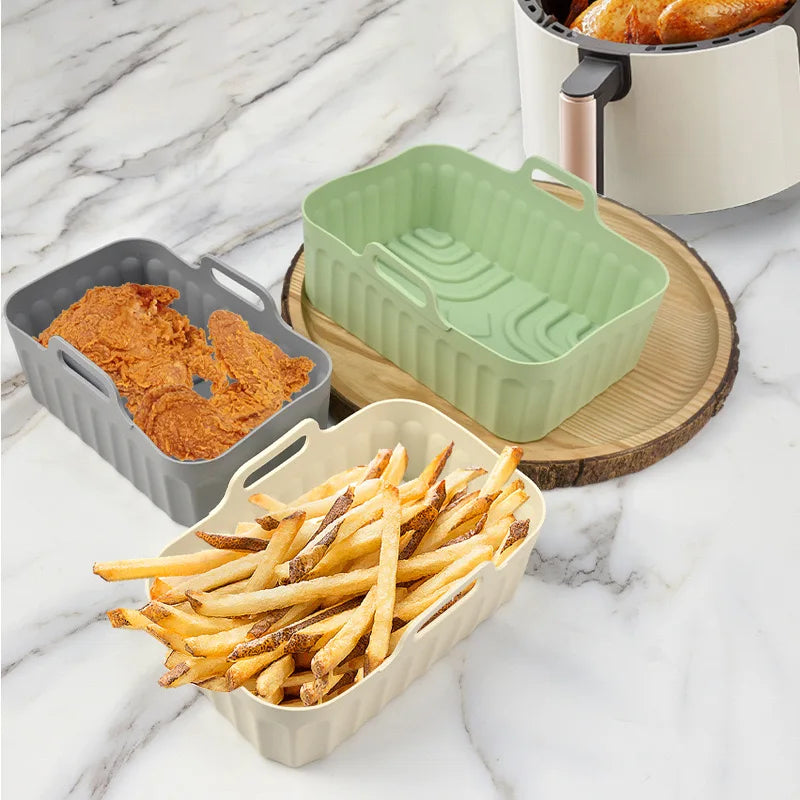 Air Fryer Accessories Set for  Ninja Foodi Max Dual Zone Air Fryer AF400EU/AF300EU/AF451EU  With Silicone Air Fryer Mold Baking