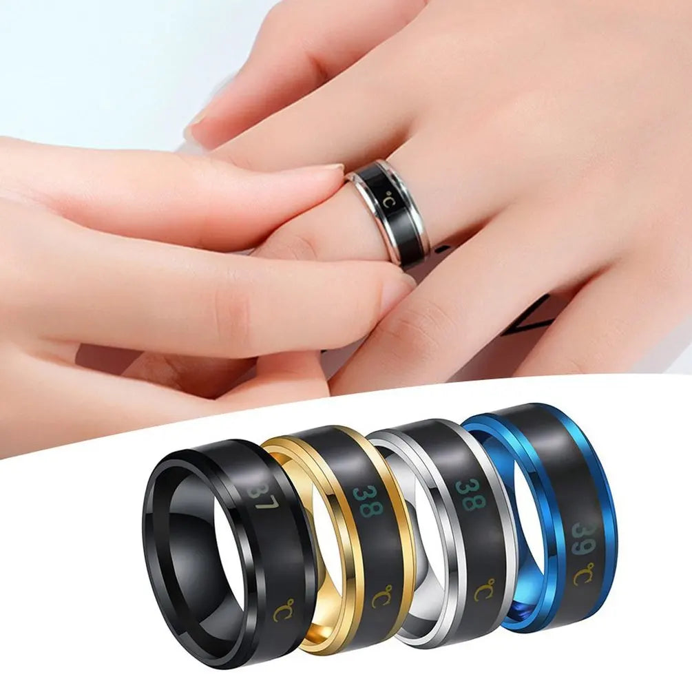 Smart Health Ring - Real Time Biometric Sensor Fitness Tracker Tidesmit