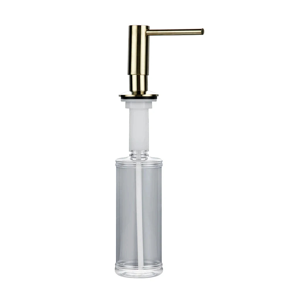 Gunmetal Liquid Soap Dispenser Plastic Bottle The 360 Degree Swivel Head Kitchen Installed In Sink Is Convenient And Simple