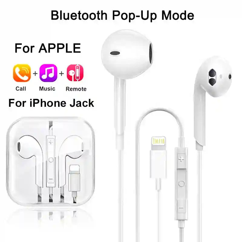 Wired Earphones for iPhone 14-7 - Noise Isolating In-Ear Audio For iPhone 7-14 Tidesmit