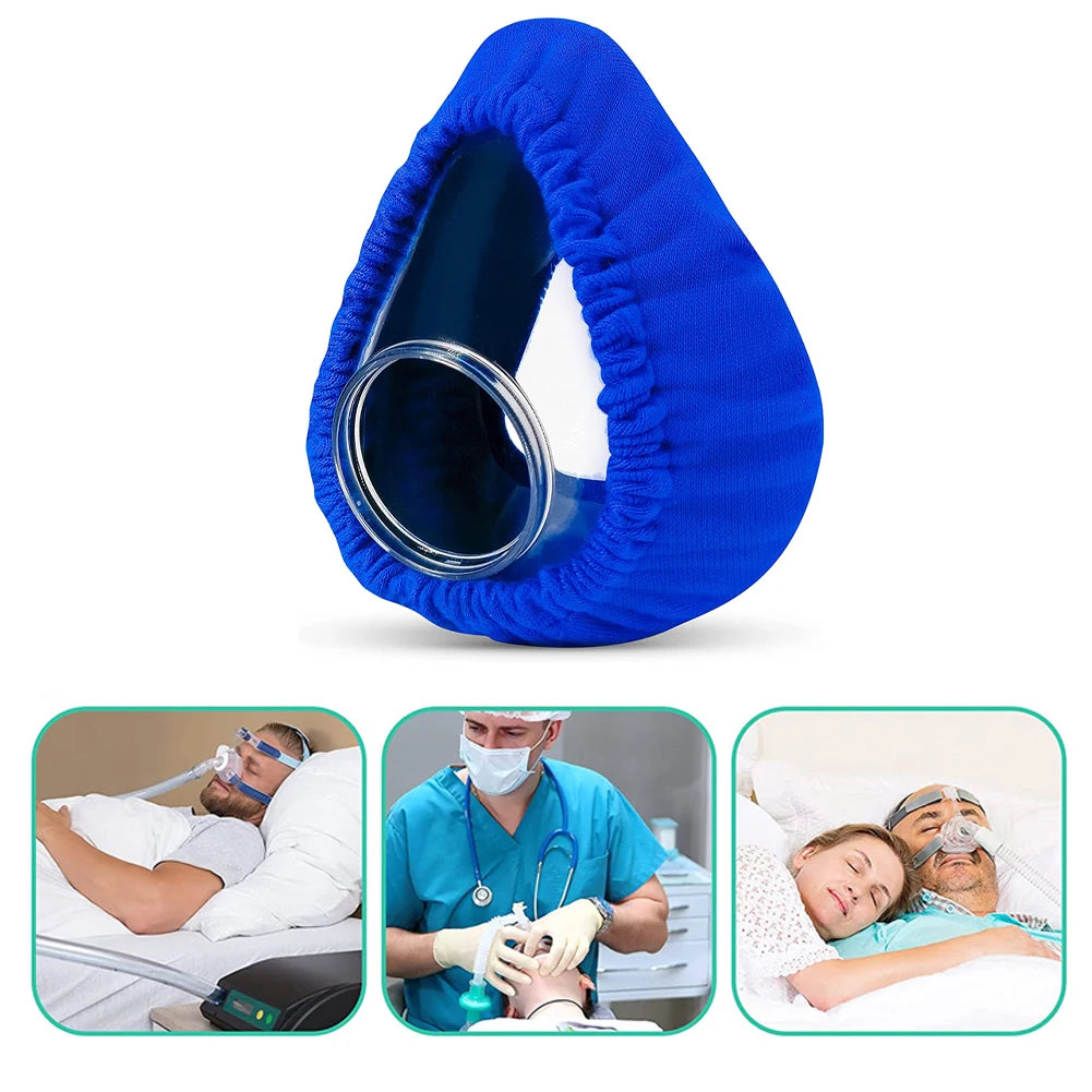 CPAP Mask Liners for Full Face Masks Moisture Wicking, Pressure Reducing, Comfort Enhancing,Washable,Cotton Cover