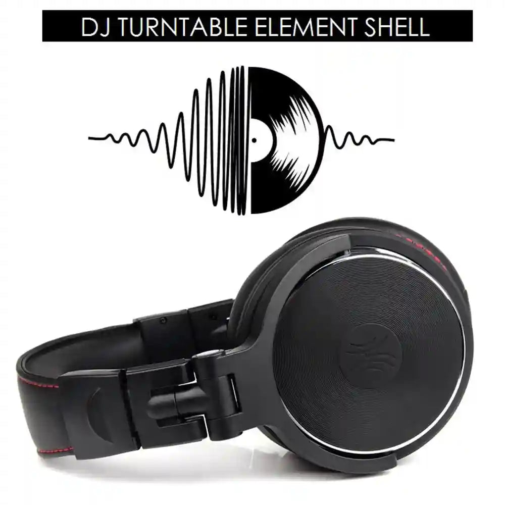 Tidesmit Wired Studio Headphones - Over-Ear Monitor with Mic Tidesmit