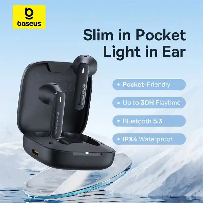 Tidesmit Wireless Earbuds - Bluetooth 5.3 with 30-Hour Battery Life Tidesmit