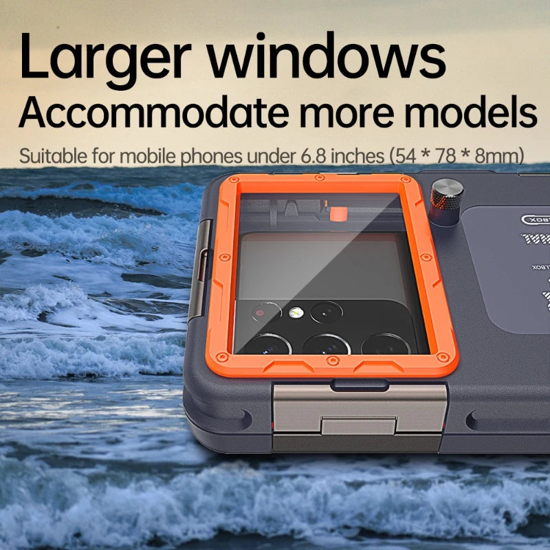 IP68 Waterproof Phone Case for Diving - Military-Grade Protection Tidesmit