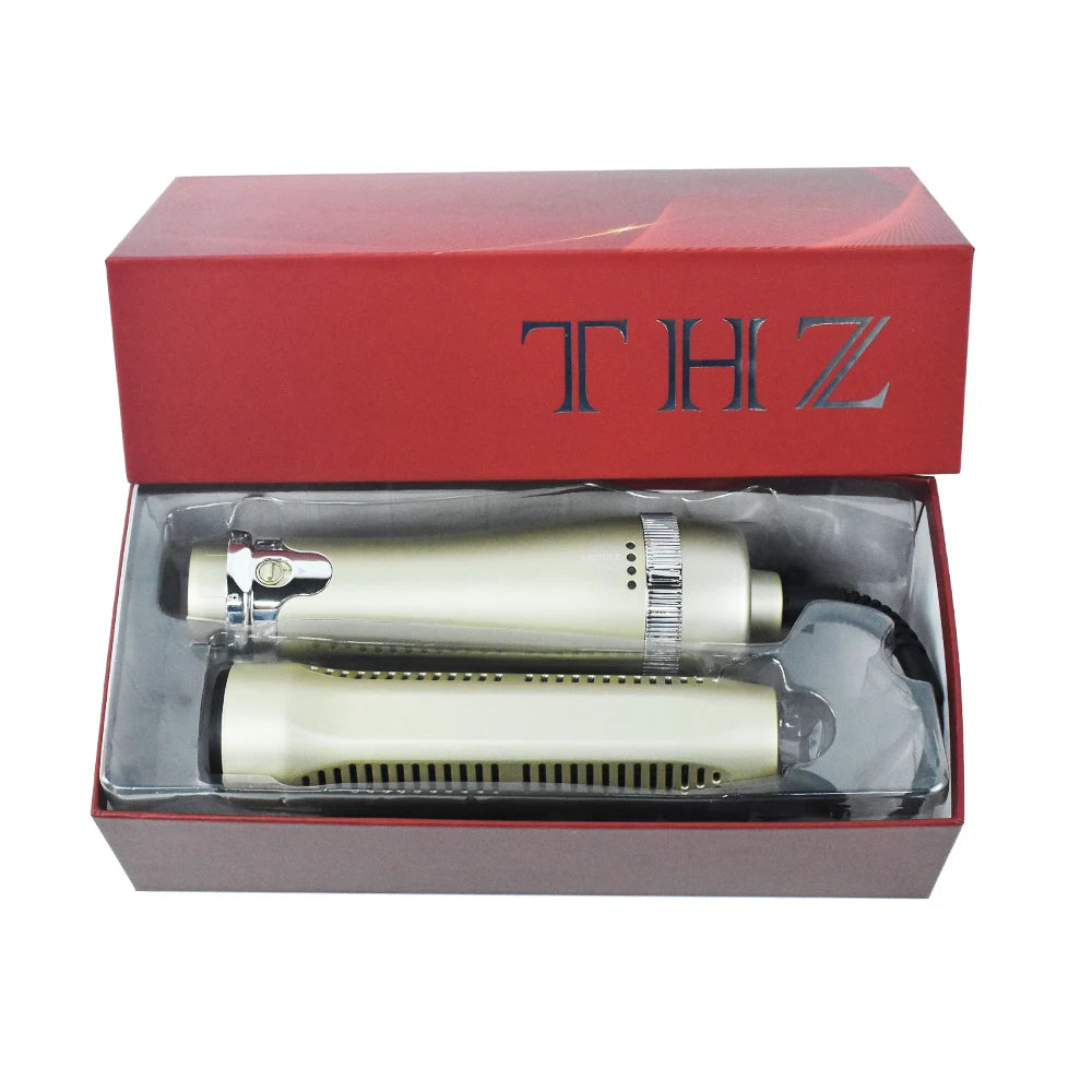 Terahertz Physiotherapy Device: Deep Tissue Muscle Relief Wand Back Massage Instrument golden with box Tidesmit