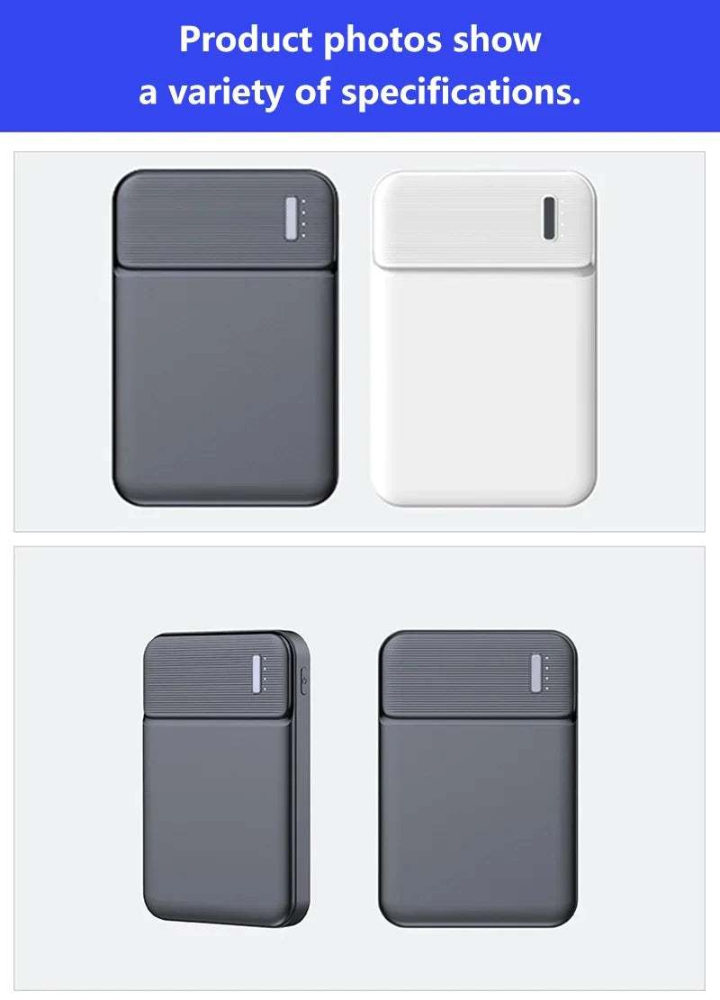 Tidesmit 50000mAh Fast Charging Power Bank - USB-C Portable Charger Tidesmit