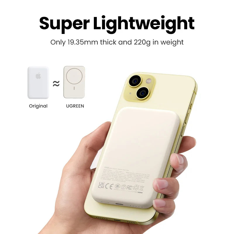 Magnetic Power Bank 10000mAh Portable Wireless Charger - Tidesmit Tidesmit