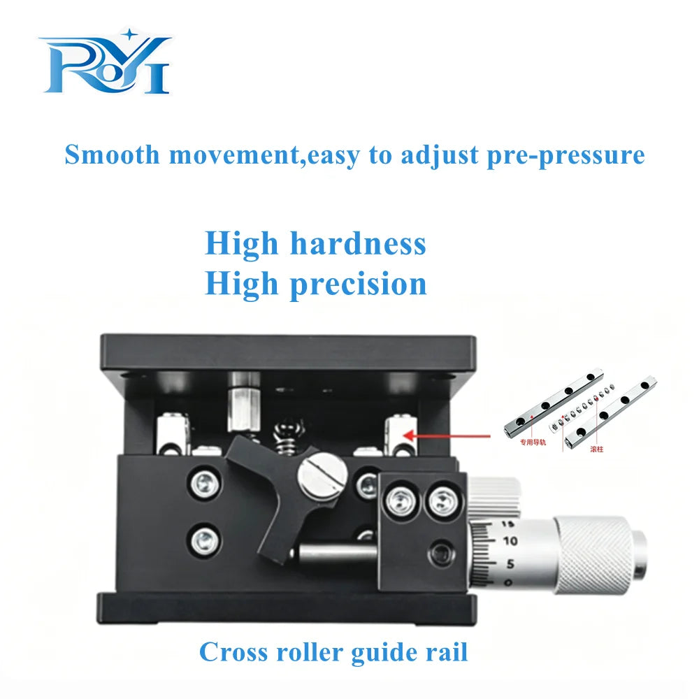 Z Axis 40mm60mm LZ40 LZ60 Sliding Table Optical Displacement Platform High Precision Fine‑Tuning Height Adjustable Lifting Stage