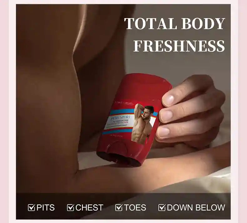 Tidesmit Old Spice Sandalwood aluminum-free deodorant cream for men, offering high endurance odor protection.