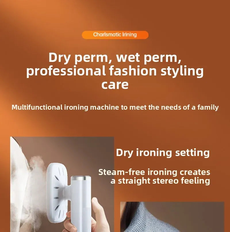 TINGMIAO USB Portable Mini Handheld Garment Steamer Iron
