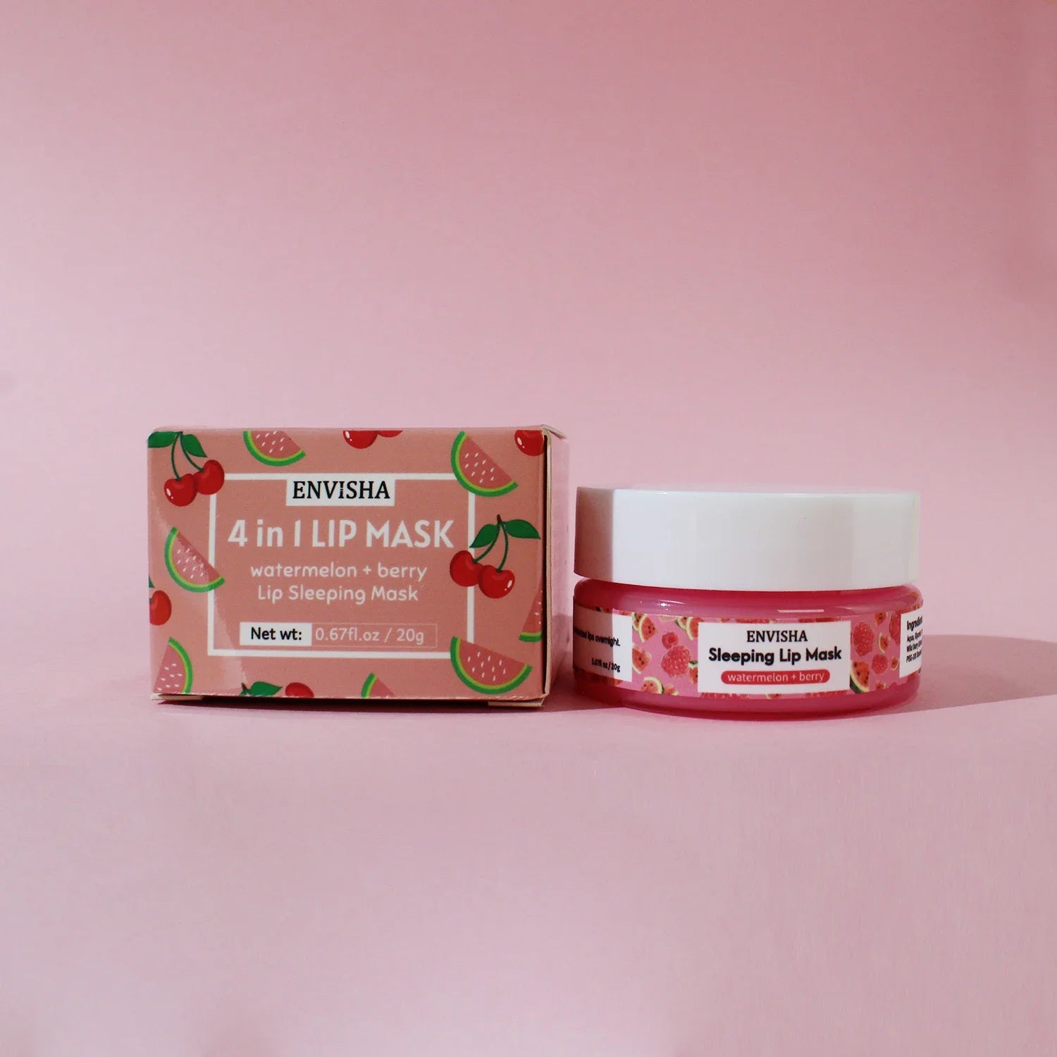 Watermelon Lip Sleeping Mask - Nourishing Hydrating Balm Treatment Lip Care Tidesmit