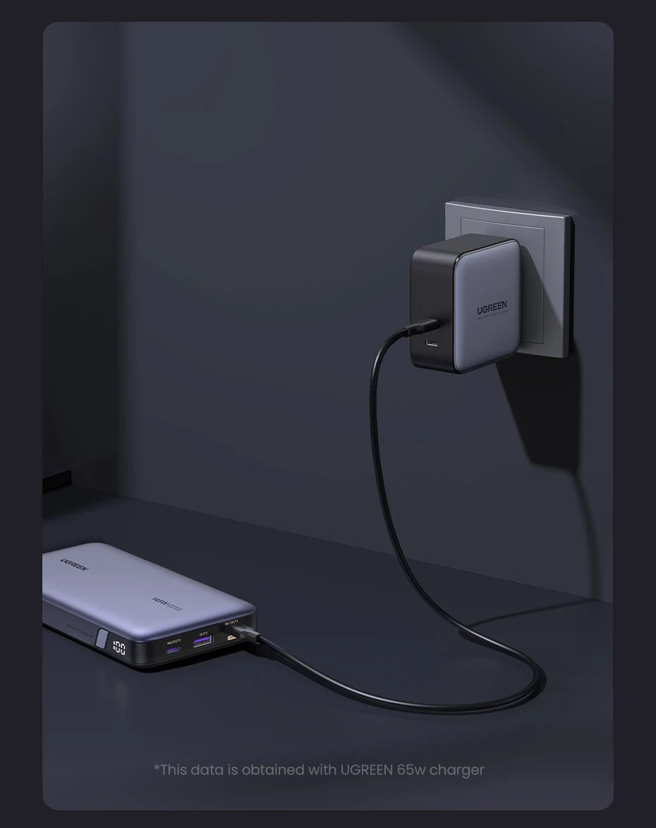 140W Portable Charger: 25000mAh PD 3.1 High Capacity Power Bank Tidesmit
