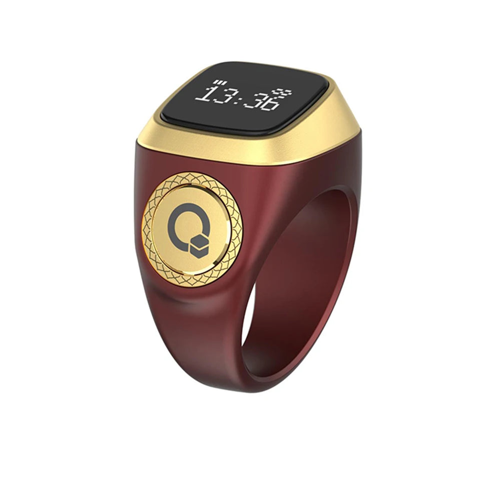 Smart Zikr Ring Counter Waterproof Health Monitor by Tidesmit Tidesmit