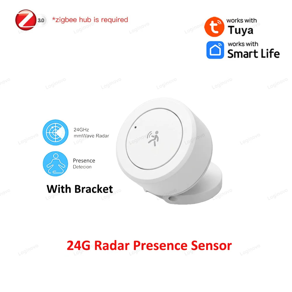 ZigBee MmWave Human Presence Sensor - Smart Home Motion Detector TYPE6 China Mainland Tidesmit