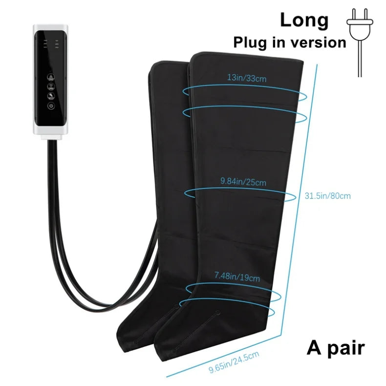 Leg Massager for Circulation: Air Compression Relief by Tidesmit Body Shaping Massage Equipment Tidesmit