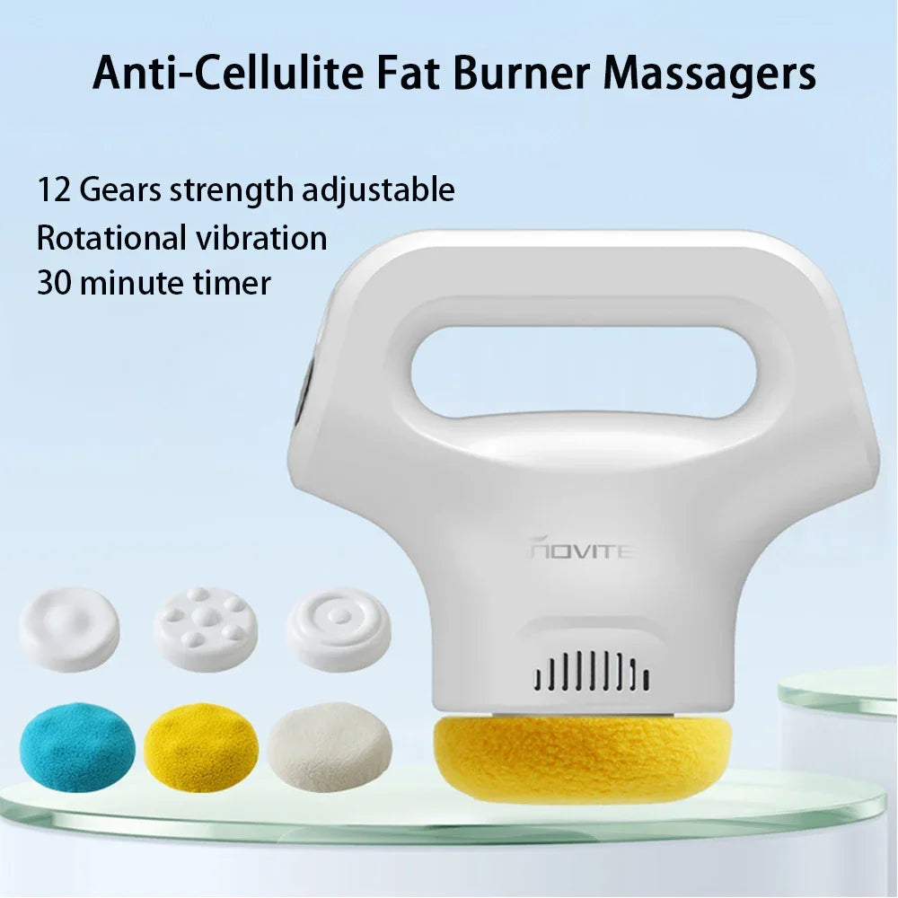Anti-Cellulite Massager for Body Sculpting | Tidesmit Firming Tool Body Shaping Massage Equipment White Tidesmit