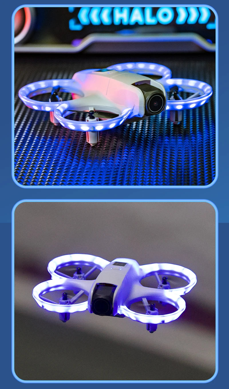 4K FPV Camera Drone H135 - Foldable RC Quadcopter with Wide Angle Lens Tidesmit