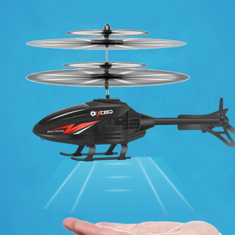 RC Helicopter Drone with Gesture Control - Durable Smart Toy for Beginners Tidesmit