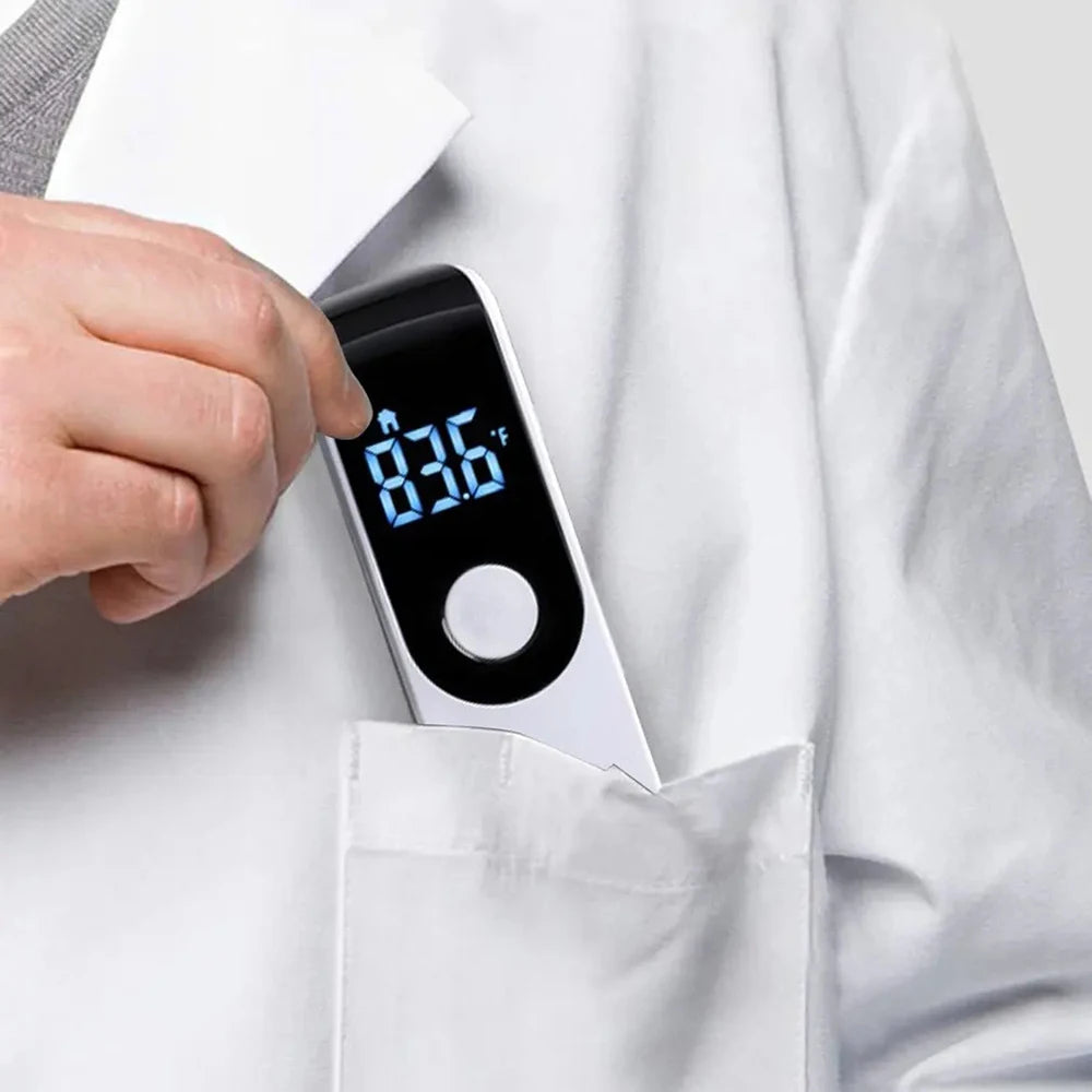 Digital Non-Contact Infrared Thermometer Medical Forehead & Ear Use Baby/Adult Body Fever Temperature Tester