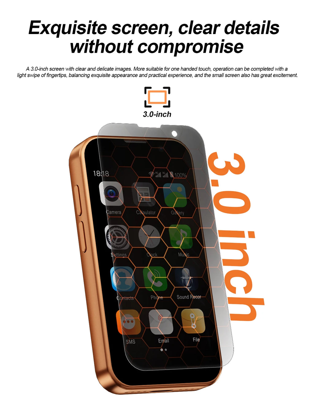 NEW SERVO 17SE Mini Smartphone 3G WCDMA Android 9.0 Dual SIM Standby 2GB+16GB Wifi GPS Play Store Pocket Smart Phone 3.0 Display