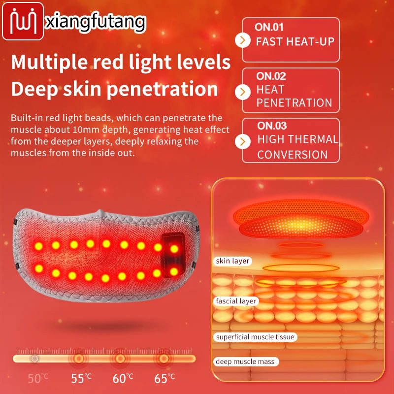 Electric Nasal Massager for Sinus Relief - Heat Therapy & Massage Massage Cushion Tidesmit