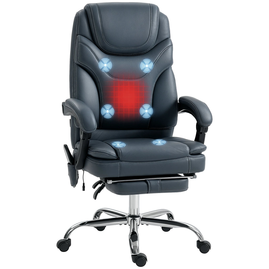 Massage Recliner Chair with 6 Vibration Points - Gray | Tidesmit Massage Chairs Tidesmit