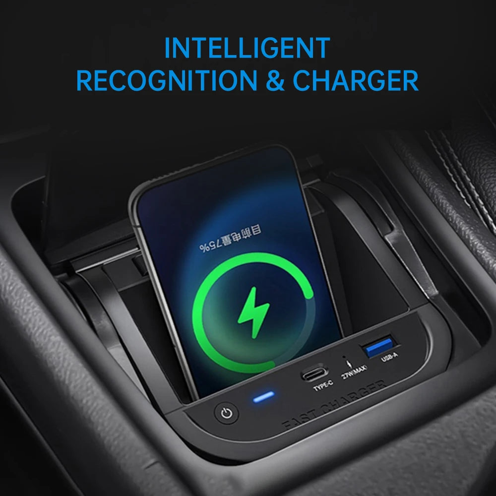 Wireless Charger for Mercedes-Benz A-Class, CLA, GLA - 15W Qi Certified Tidesmit