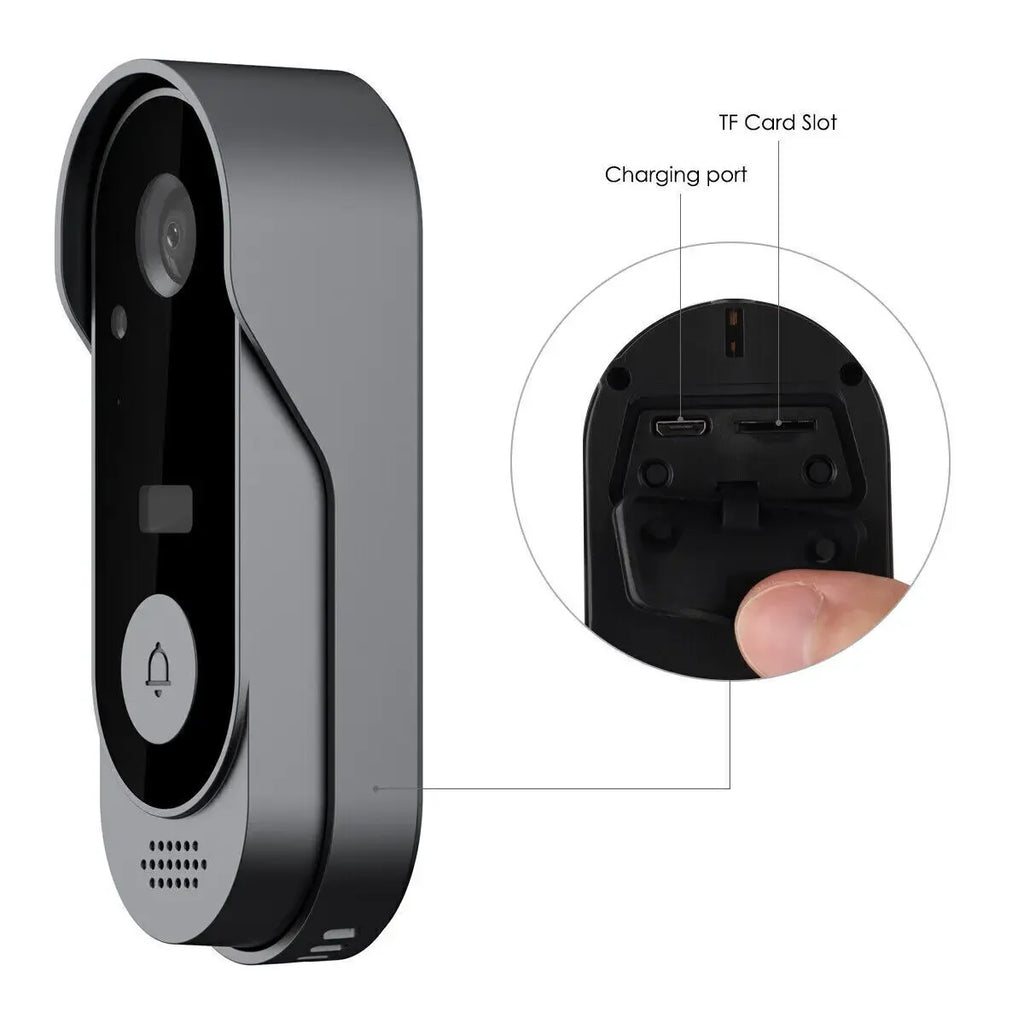 Tuya Doorbell With Camera Wireless Bundle Doorbell Smart Home WlFl HD Outdoor Phone Camera Security Video Intercom Night Vision