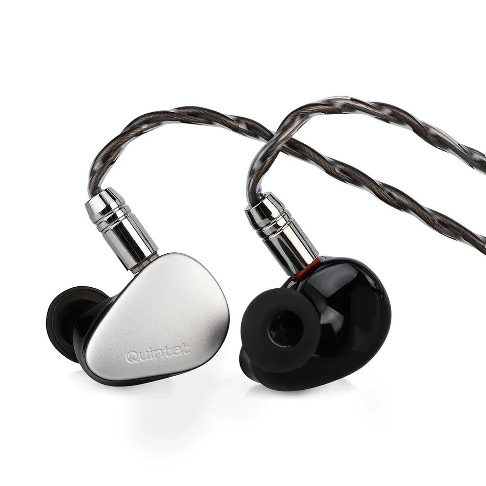 Kiwi Ears Quintet 4-Driver Hybrid Hi-Fi IEM by Tidesmit Tidesmit