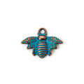 50 PCs Zinc Based Alloy Patina Charms Antique Copper Blue Bohemia Ocean Jewelry Charms Pendants for Women Summer Jewelry Making