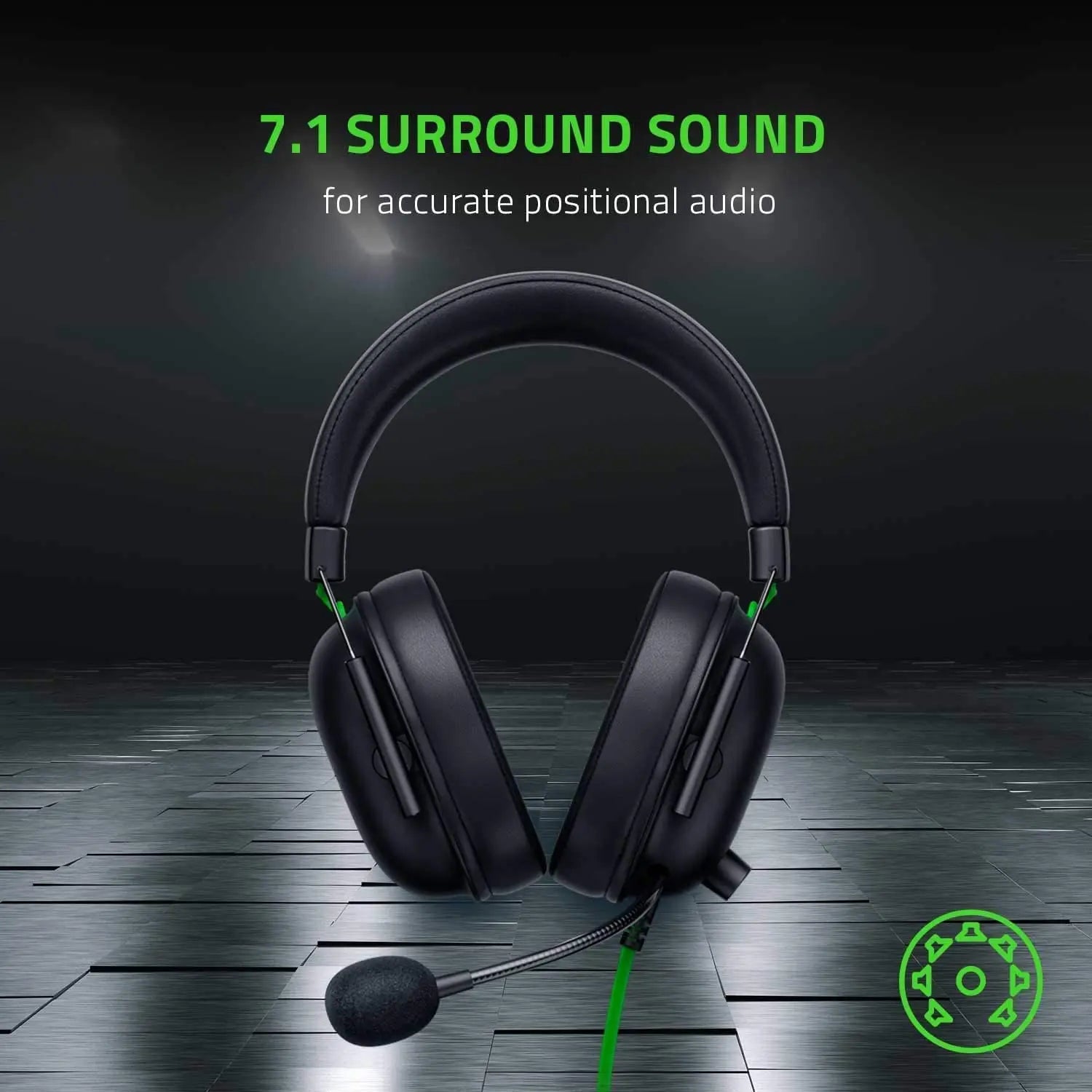 Wired Gaming Headset 7.1 Surround Sound - Over-Ear Comfort - Tidesmit Tidesmit