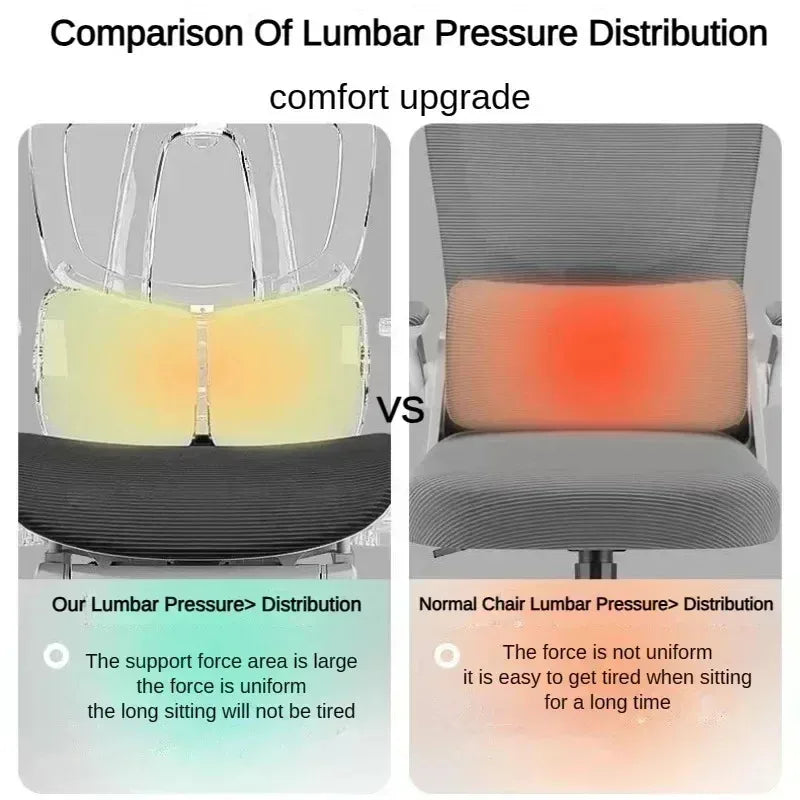 Massage Office Chair with Adjustable Lumbar Support - Ergonomic Tidesmit Massage Chairs Tidesmit