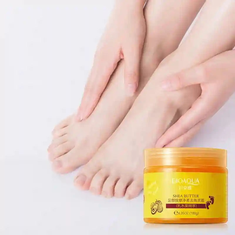 Foot Massage Exfoliating Cream - 180g Smoothing Orange Scrub Treatment Scrubs Treatments Tidesmit