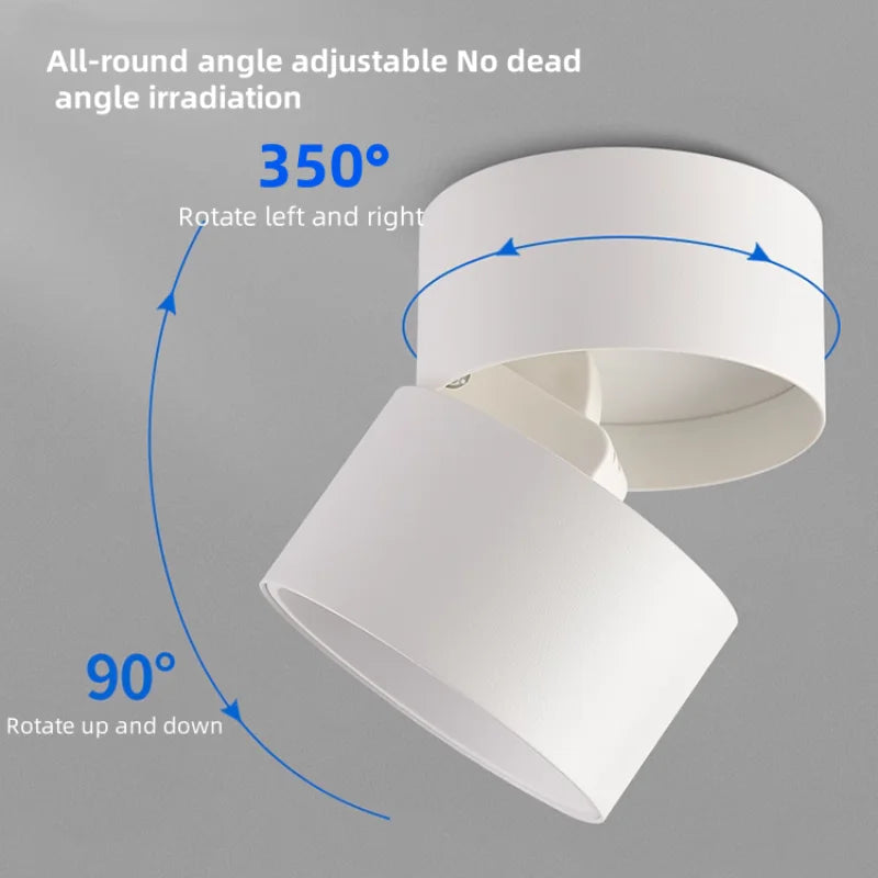 Romantic Sunset Spotlight LED Lamp Interior Surface Surface Embedded Ceiling Spot Lighting For Decoration Living Bedroom Hallway