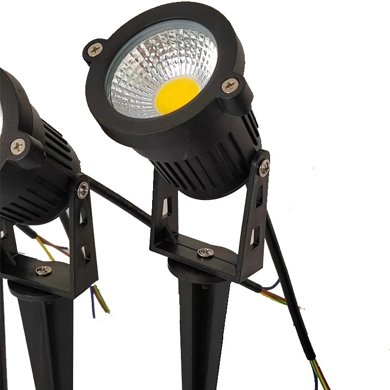 LED Garden Lights Outdoor Waterprof Lawn Lamp 220V110V12V 5W10W15W20W Landscape Spike Bulb IP65 Led Light Garden Path Spotlights