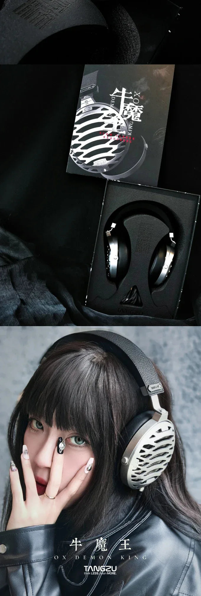 Planar Magnetic Open-Back Headphones Over-Ear Audio by Tidesmit Tidesmit